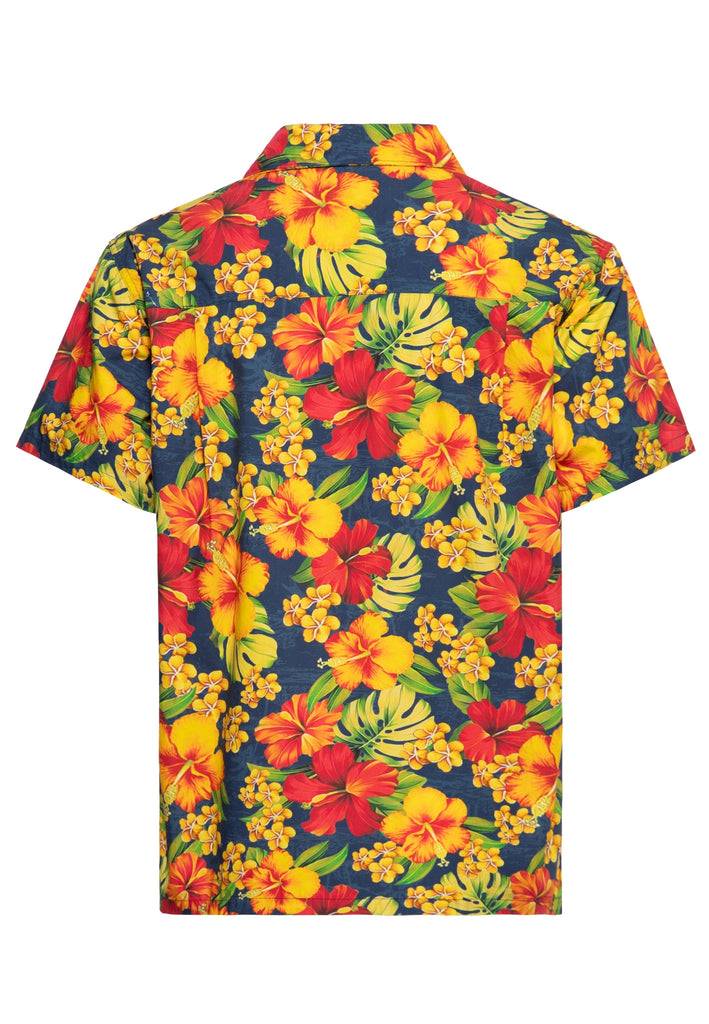 Queen Kerosin Hawaiihemd «Hibiscus Dream» Outlet