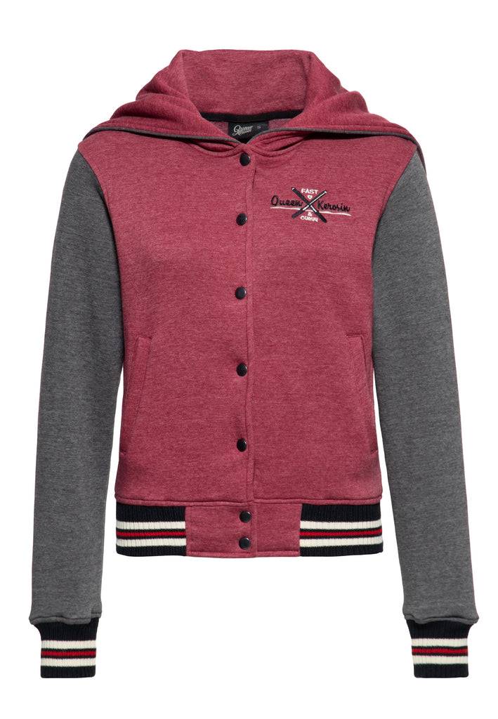 Queen Kerosin Collegejacke «Fast & Curvy» Blitzverkäufe