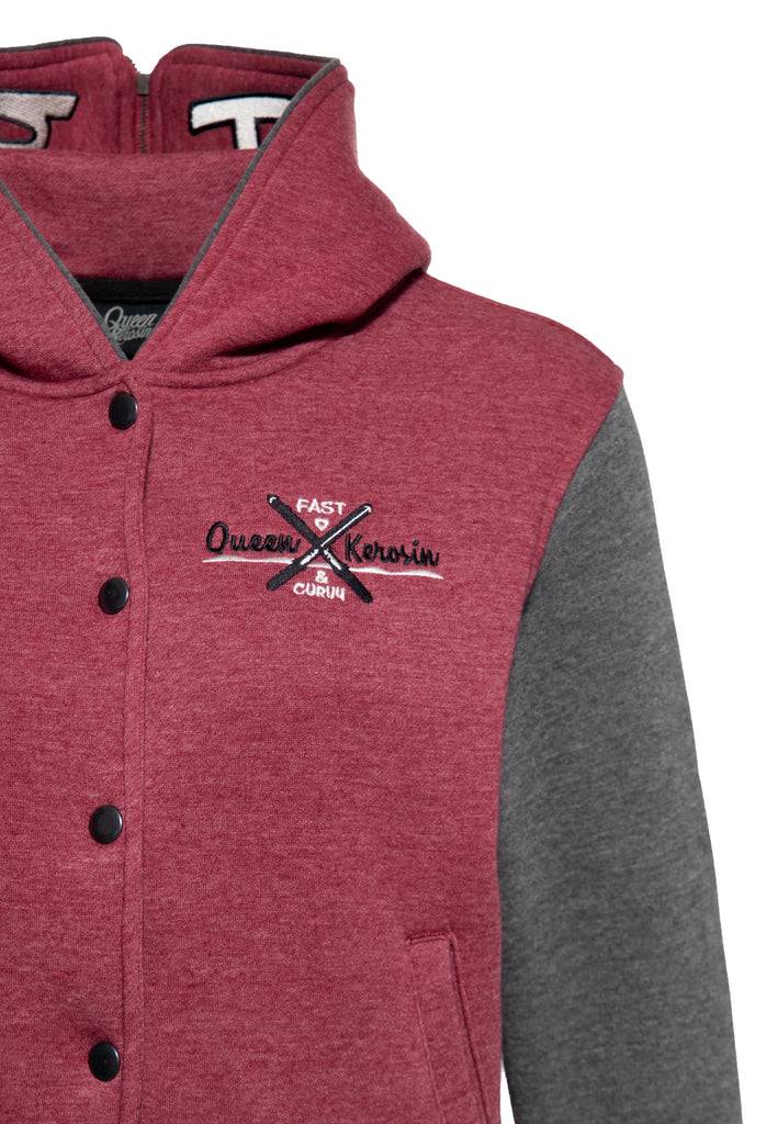 Queen Kerosin Collegejacke «Fast & Curvy» Blitzverkäufe