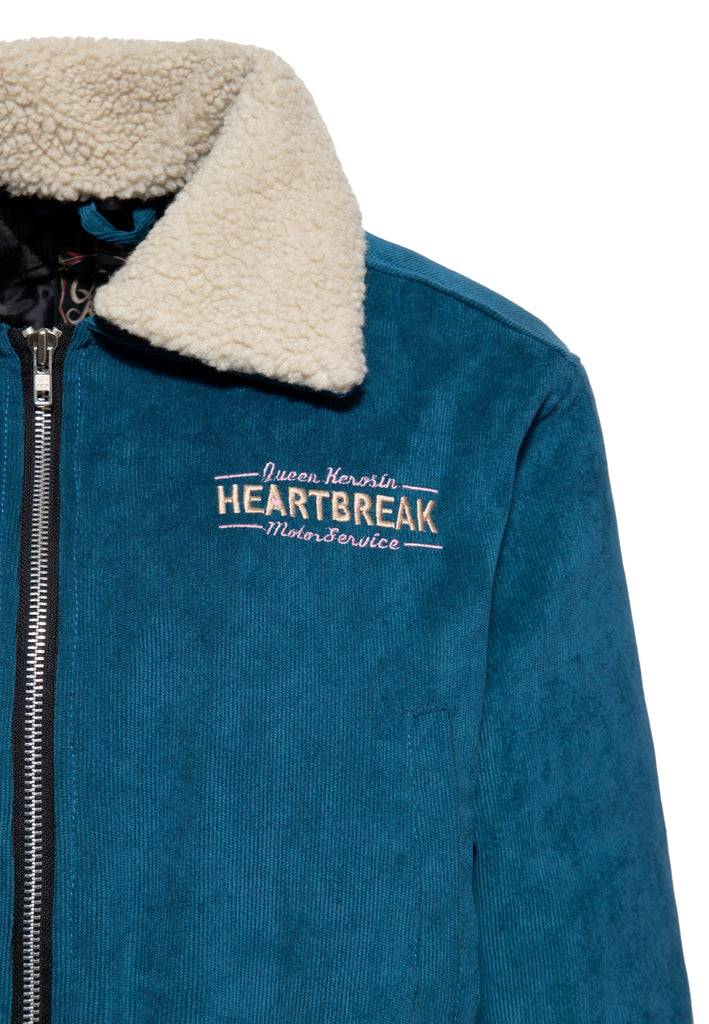 Queen Kerosin Cordjacke «Heartbreak» Sonderangebot