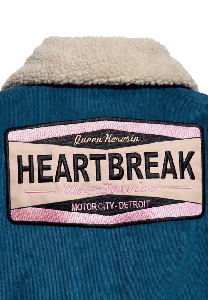 Queen Kerosin Cordjacke «Heartbreak» Sonderangebot