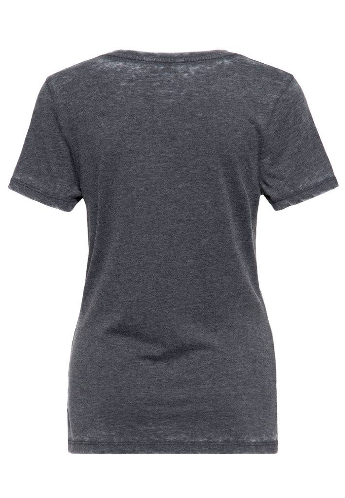 Queen Kerosin Enzym Wash T-Shirt «Hasta La Muerte» Flash Sale