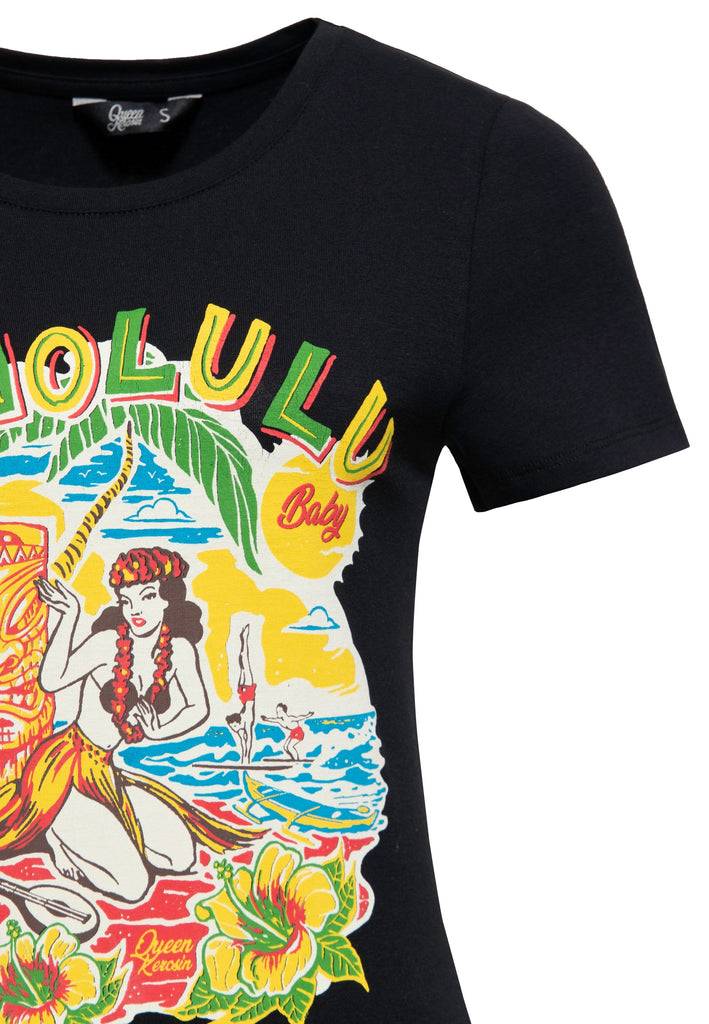 Queen Kerosin T-Shirt «Honolulu» Black Friday