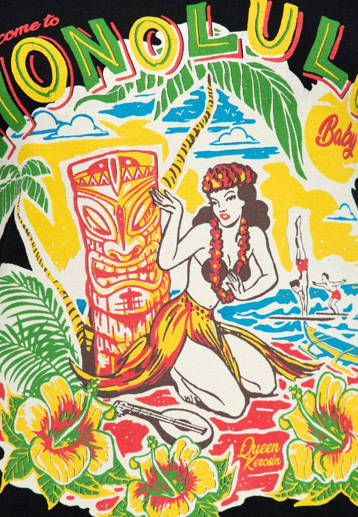 Queen Kerosin T-Shirt «Honolulu» Black Friday