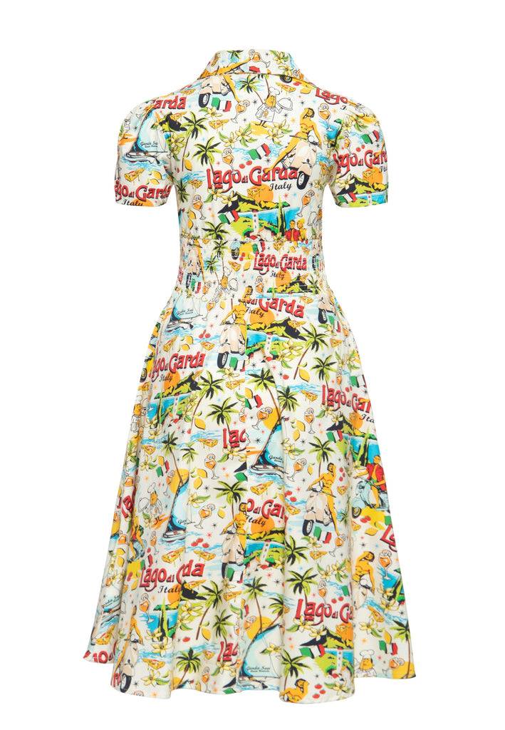 Queen Kerosin Swingkleid «Lago di Garda» Exklusive Angebote
