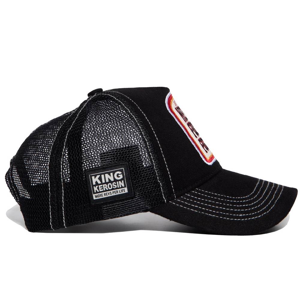 Queen Kerosin Trucker Cap «Never Fuck A Fucker» Lucki Maurer Edition Tiefpreis