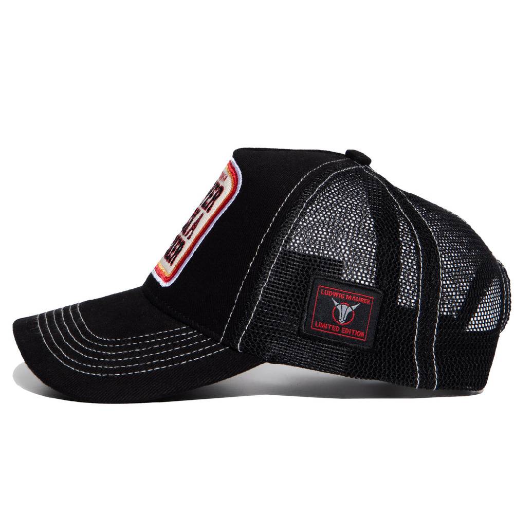 Queen Kerosin Trucker Cap «Never Fuck A Fucker» Lucki Maurer Edition Tiefpreis