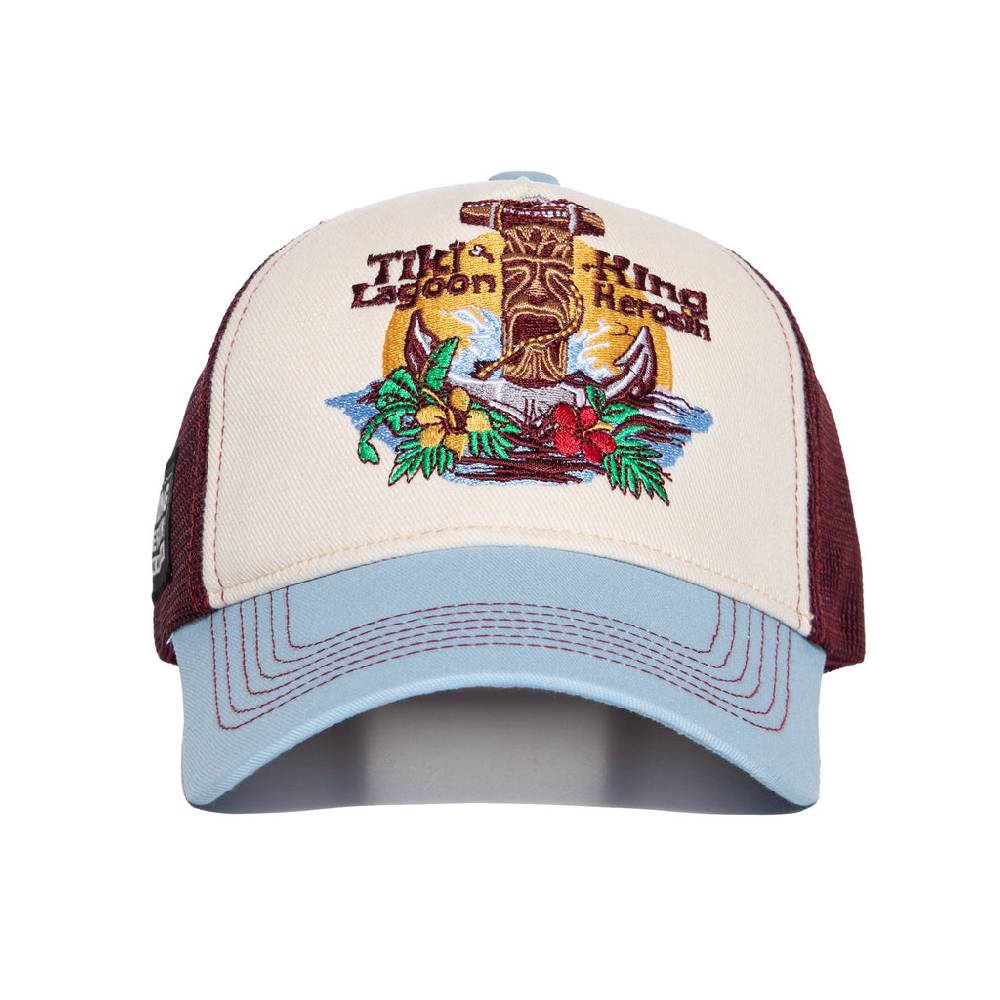 Queen Kerosin Trucker Cap «Tiki Lagoon» Letzte 3 Tage