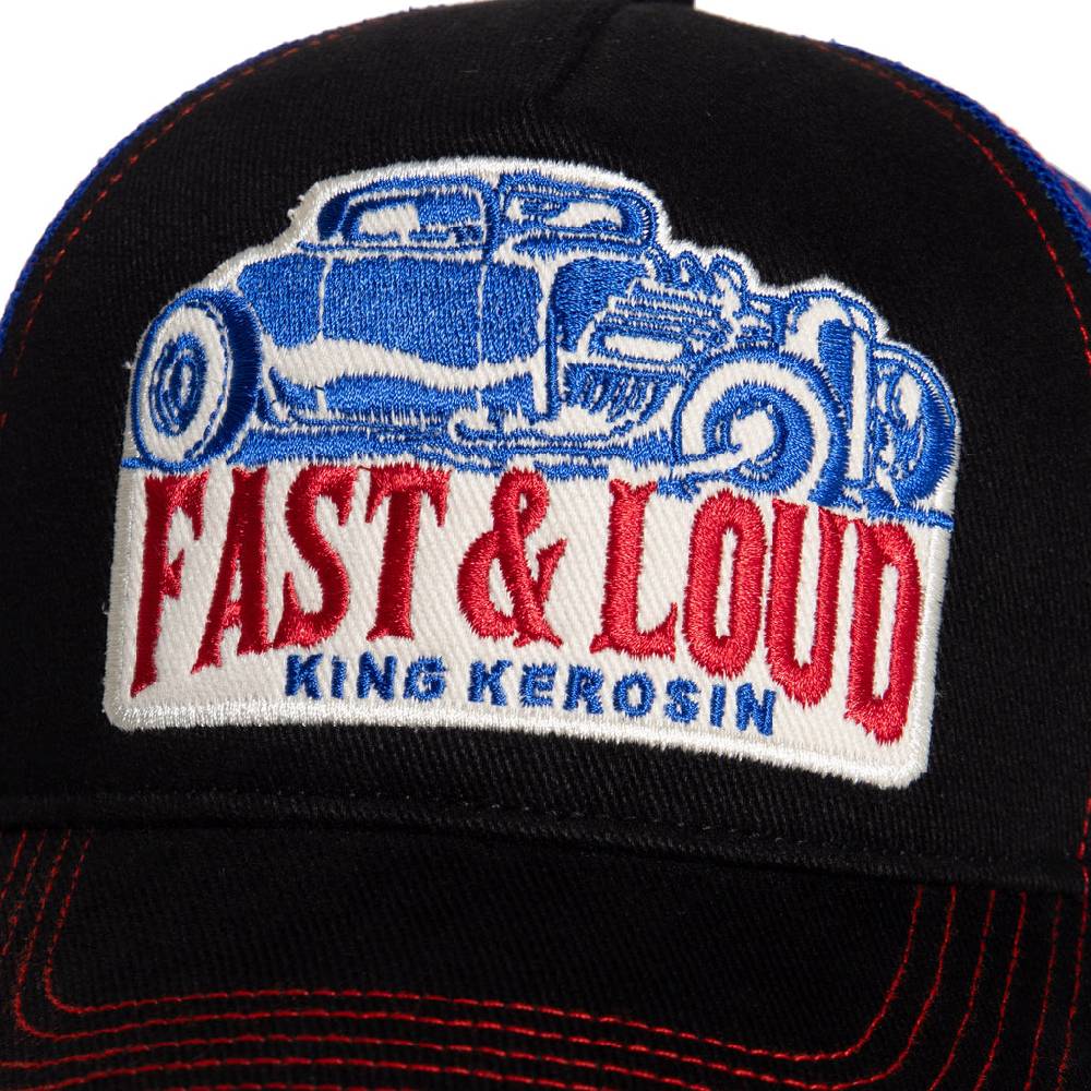 Queen Kerosin Trucker Cap «Fast & Loud» Neueste Stile