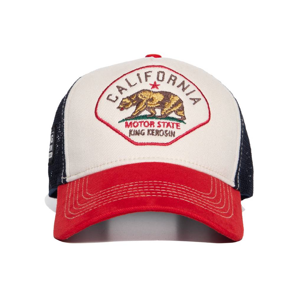 Queen Kerosin Trucker Cap «California» Letzter Tag