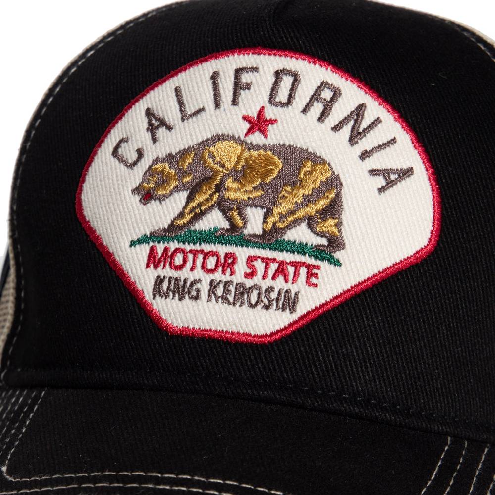 Queen Kerosin Trucker Cap «California» Bis zu 50% Rabatt