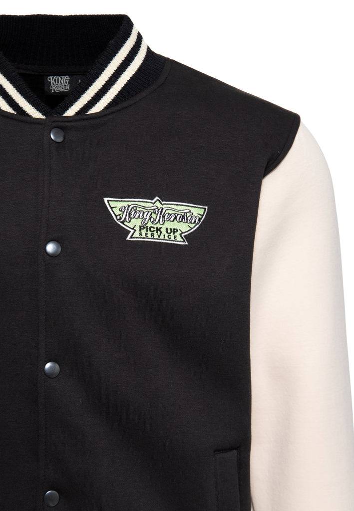 Queen Kerosin College Jacke «Pick-Up Service» Nur für heute