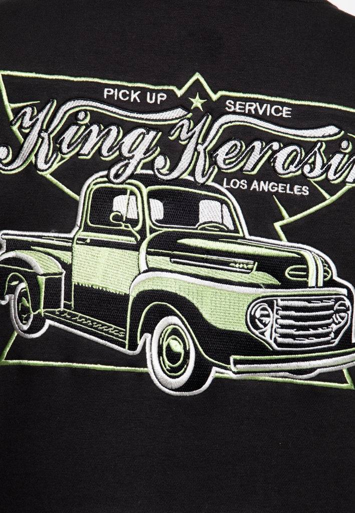 Queen Kerosin College Jacke «Pick-Up Service» Nur für heute