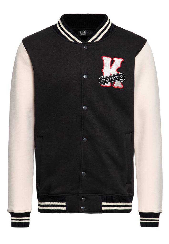 Queen Kerosin College Jacke «Speed Kings» Sonderangebot der Fabrik