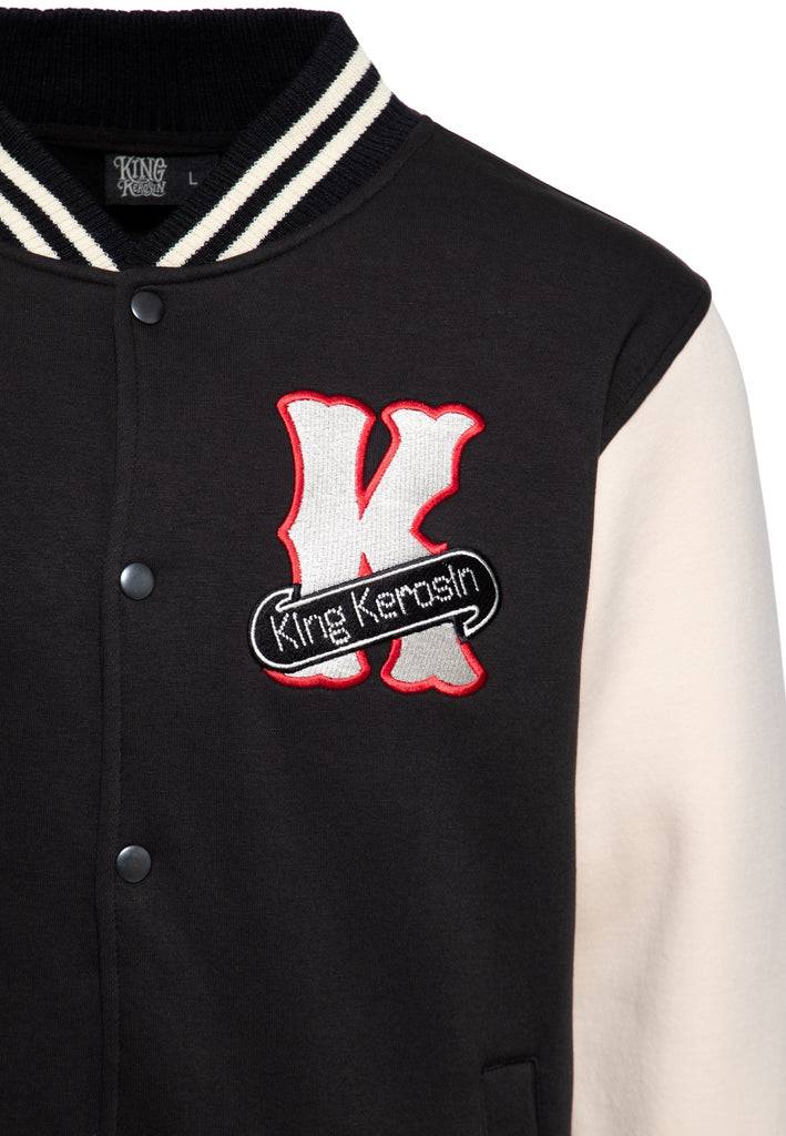 Queen Kerosin College Jacke «Speed Kings» Sonderangebot der Fabrik