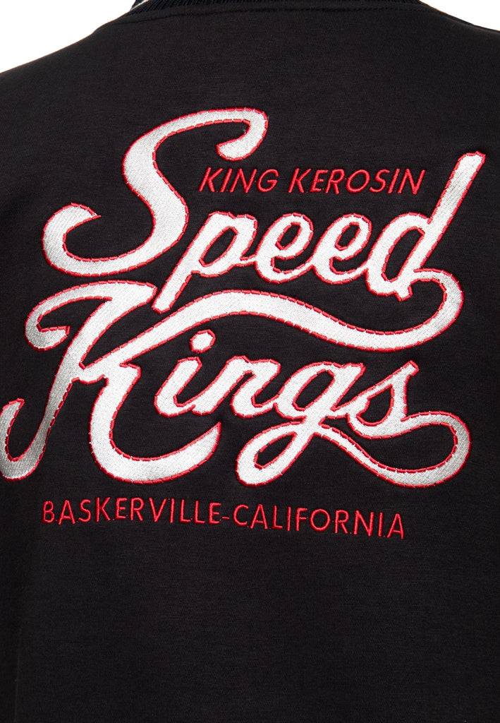 Queen Kerosin College Jacke «Speed Kings» Sonderangebot der Fabrik
