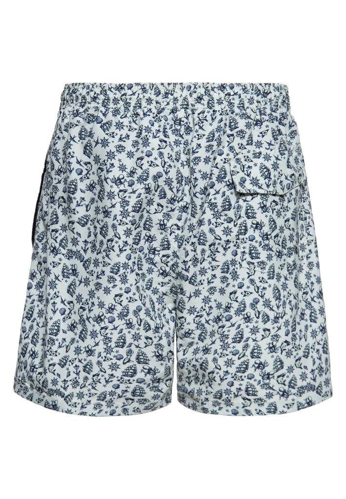 Queen Kerosin Badeshorts «Sailor» 50% Rabatt mit kostenlosem Versand