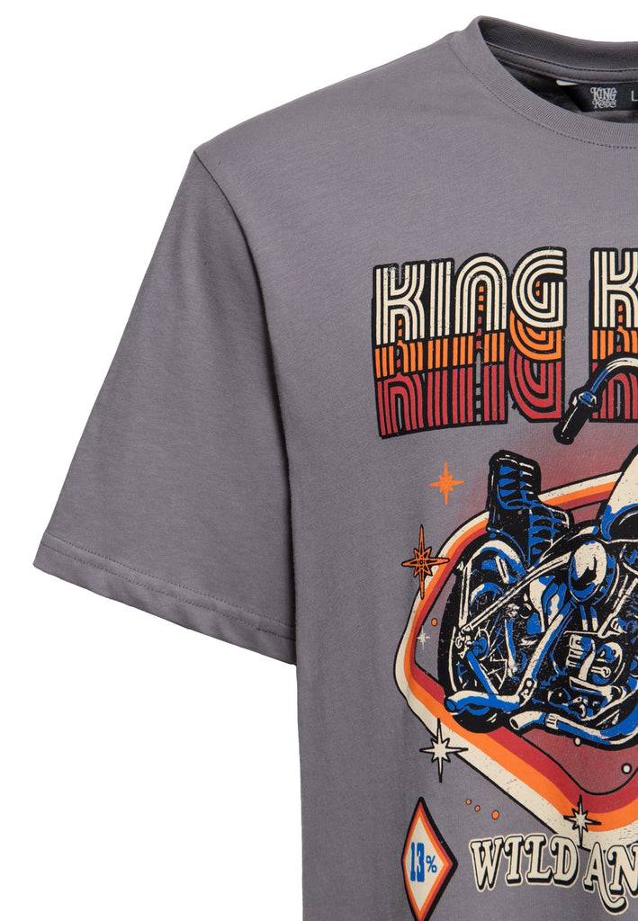 Queen Kerosin T-Shirt «Wild & Free» Fabrikladen