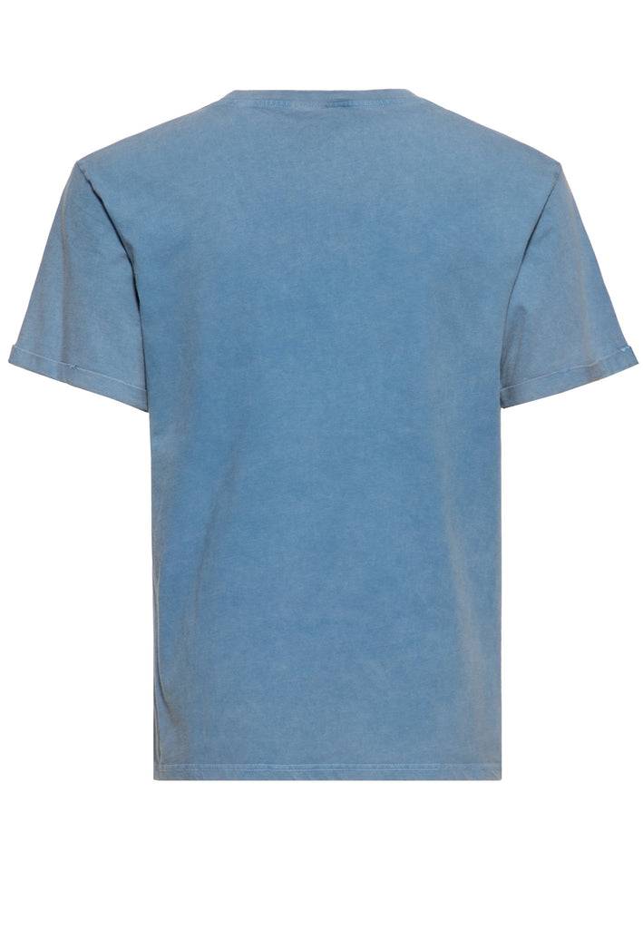 Queen Kerosin Acid-Washed T-Shirt «Split The Road» Speichern exportieren