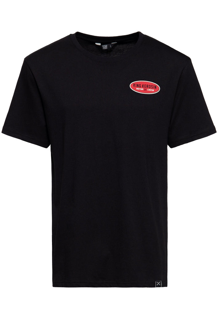 Queen Kerosin T-Shirt «Motor Crew» Verkauf