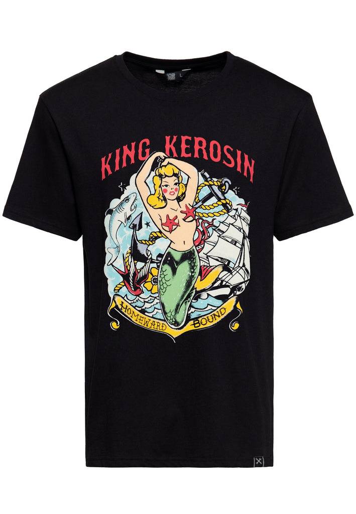 Queen Kerosin T-Shirt «Homeward Bound» im Angebot