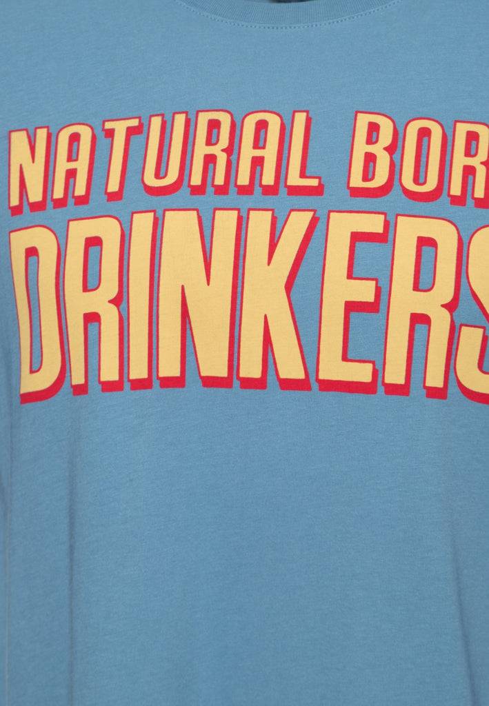 Queen Kerosin T-Shirt «Natural Born Drinkers» Meist gekauft