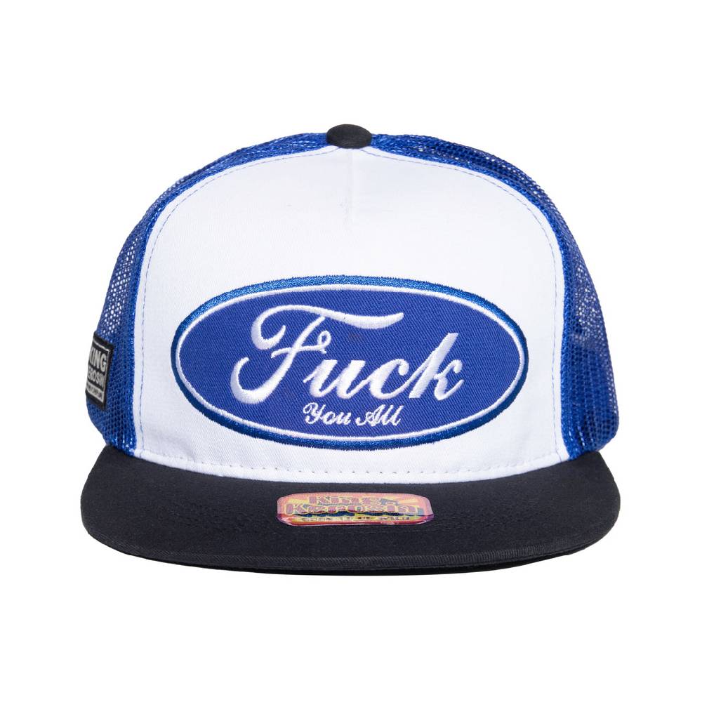 Queen Kerosin Snapback Cap «Fuck You All» Sonderangebot
