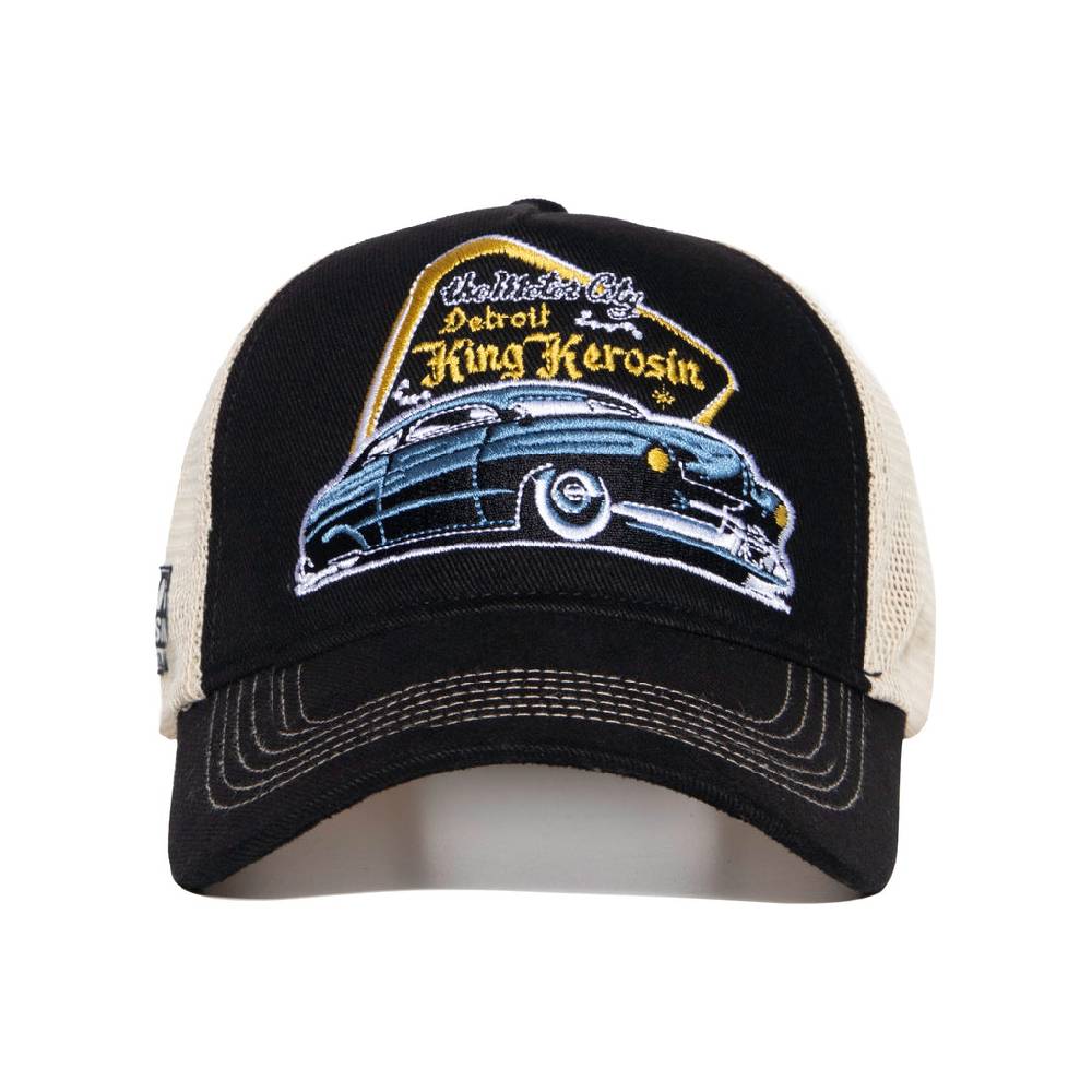 Queen Kerosin Trucker Cap «Detroit Greaser» Flash Sale
