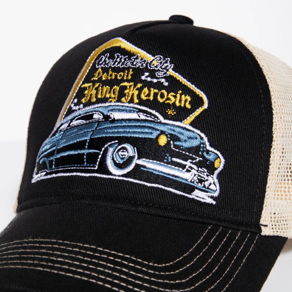 Queen Kerosin Trucker Cap «Detroit Greaser» Flash Sale