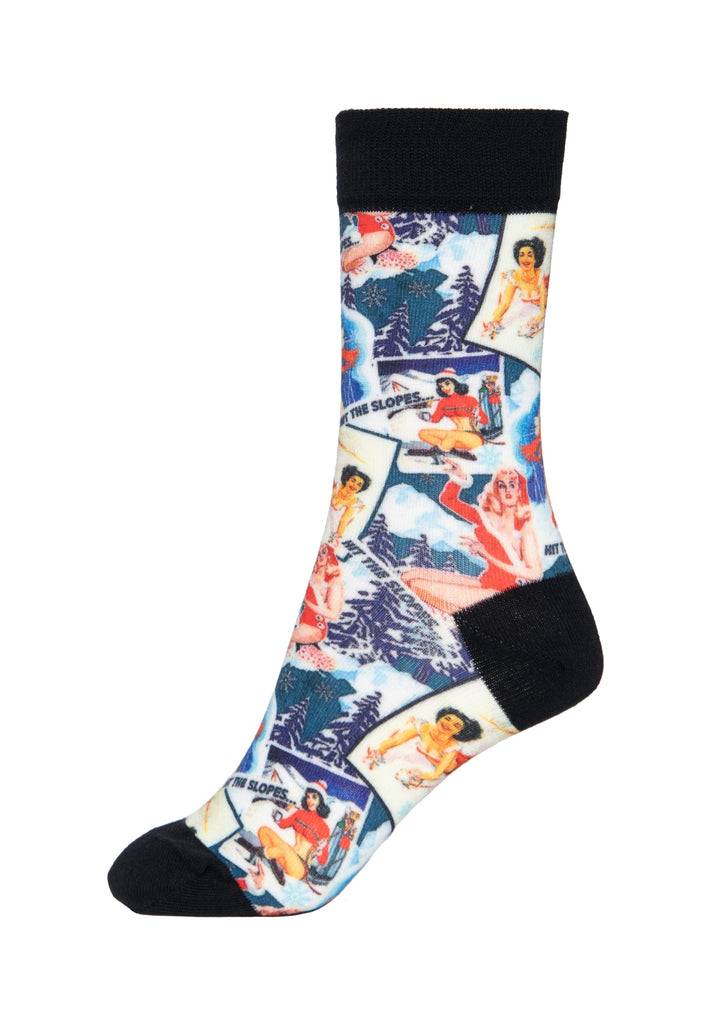 Queen Kerosin Socken «50s Winter» Exklusivangebot
