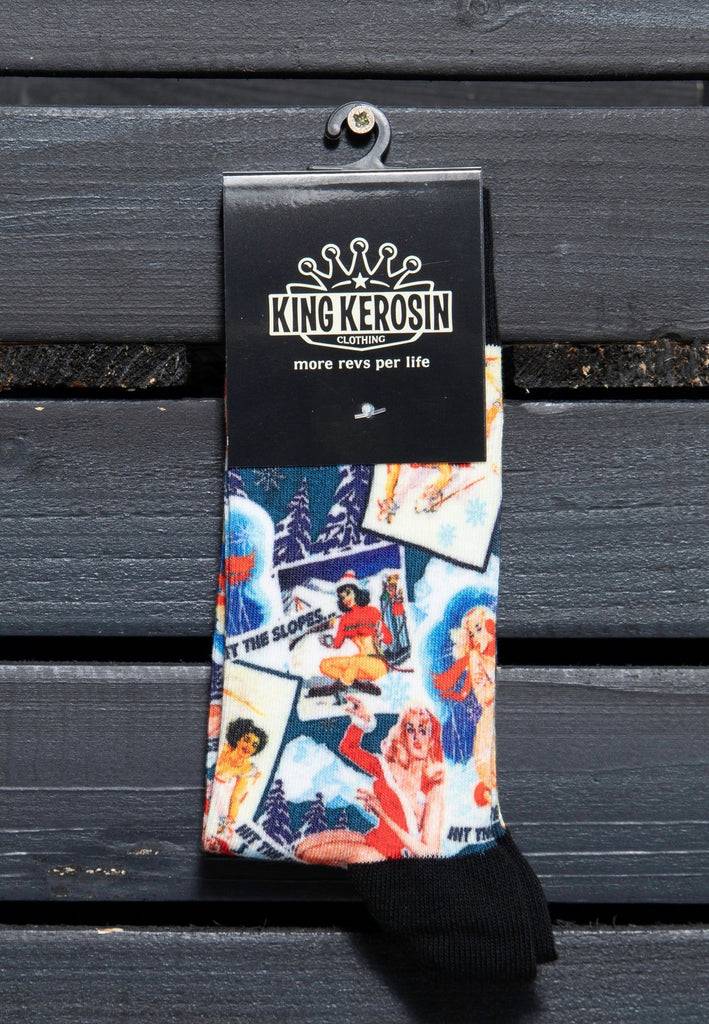 Queen Kerosin Socken «50s Winter» Exklusivangebot