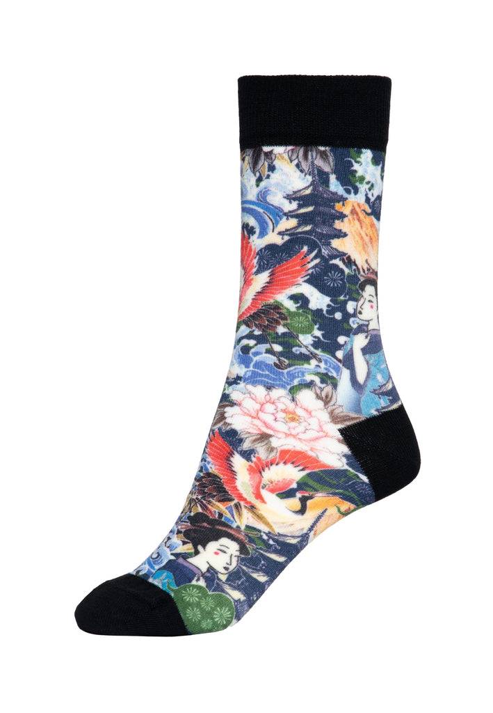 Queen Kerosin Socken «Japan Spirit» Preisnachlass