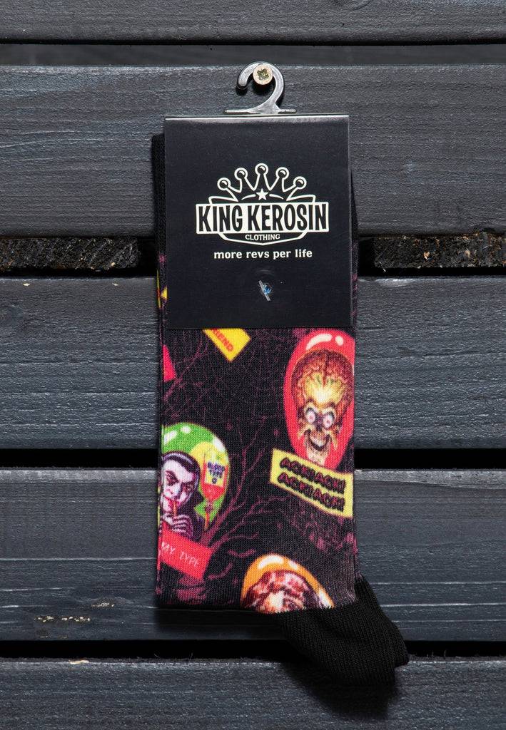 Queen Kerosin Socken «Monster Mashup» Black Friday