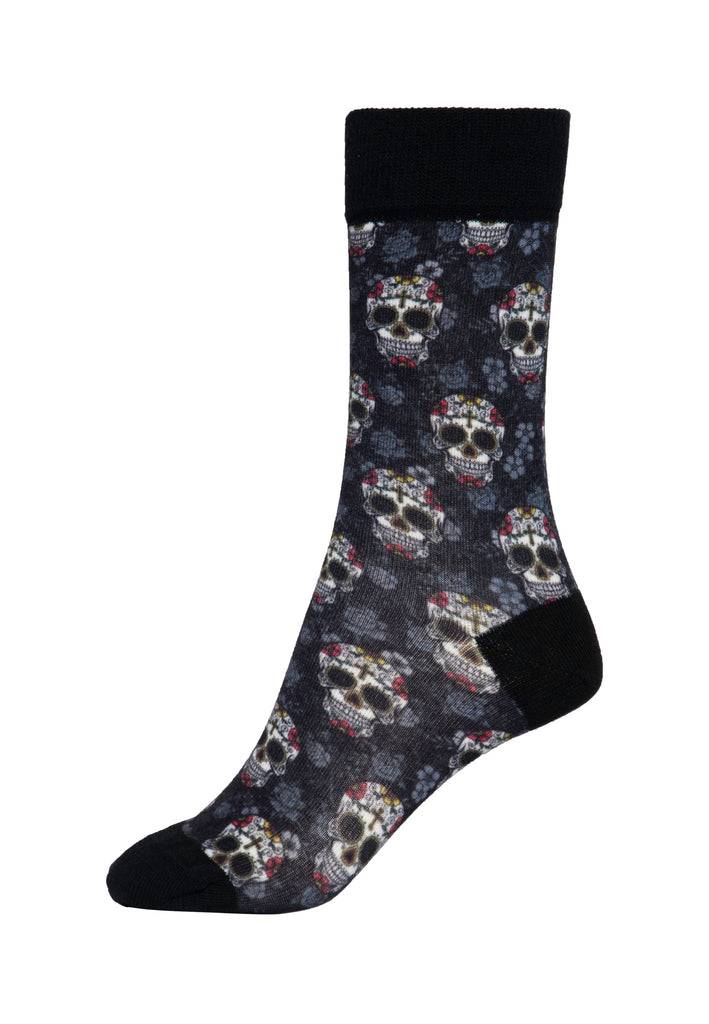 Queen Kerosin Socken «Sugar Skull» Cyber Monday