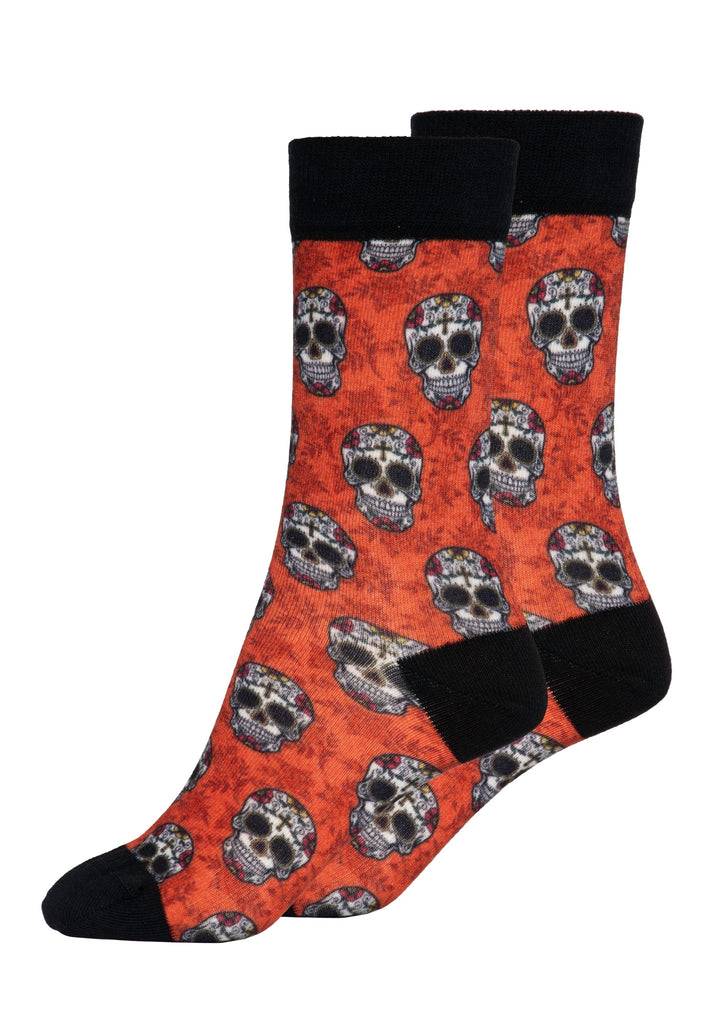 Queen Kerosin Socken «Sugar Skull» Cyber Monday