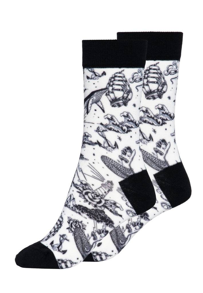 Queen Kerosin Socken «Sailor» Weihnachtsangebot