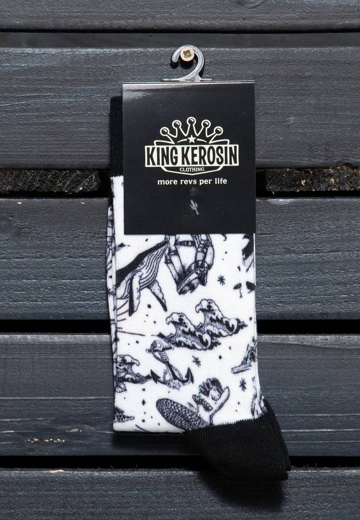 Queen Kerosin Socken «Sailor» Weihnachtsangebot
