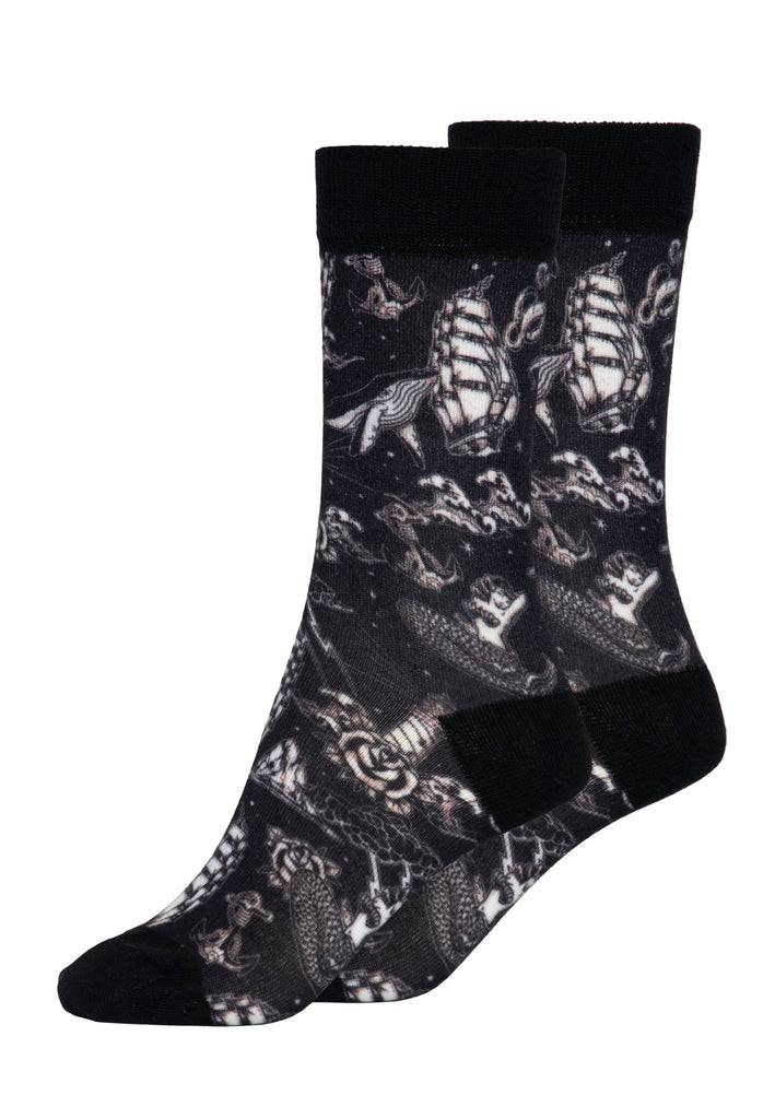 Queen Kerosin Socken «Sailor» Weihnachtsangebot