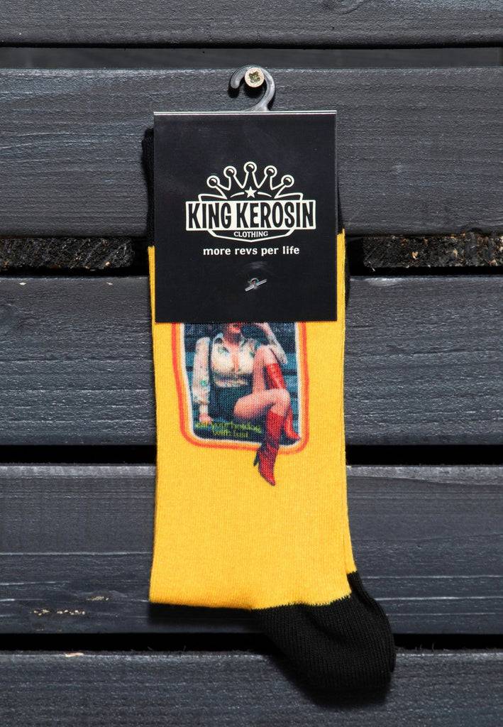 Queen Kerosin Socken «Hot Dog» Muttertagsangebot