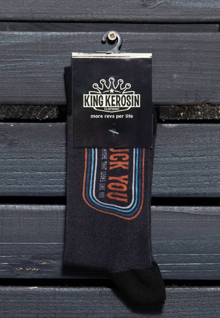 Queen Kerosin Socken «Fuck You» Vatertagsangebot