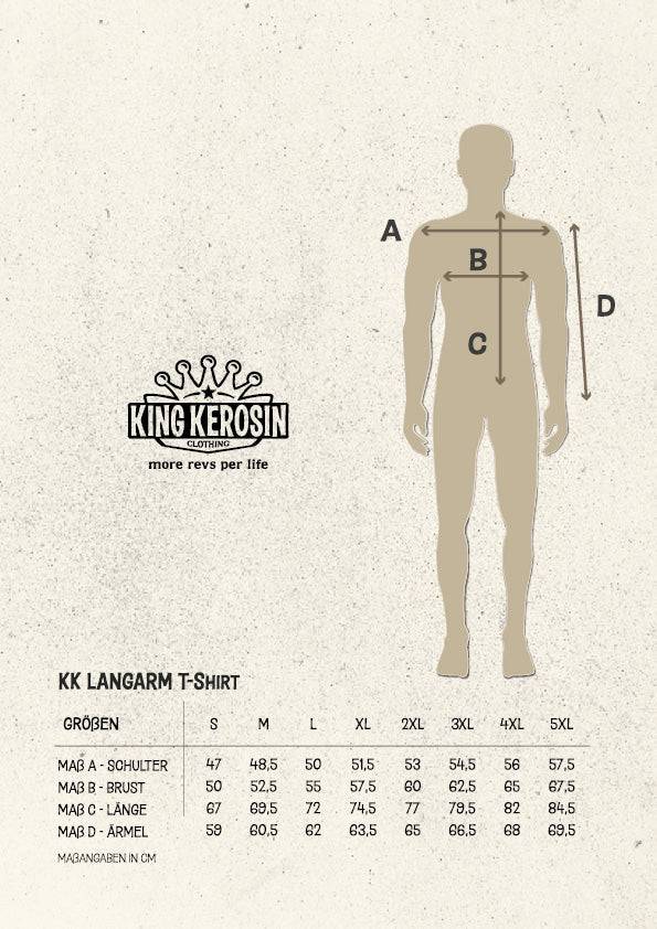 Queen Kerosin Langarmshirt Valentinstagsangebot