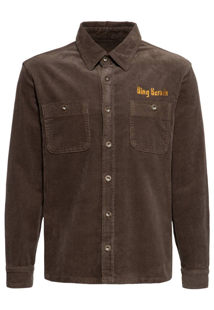 Queen Kerosin Workwear Hemd «Split The Road» Heißer Verkauf