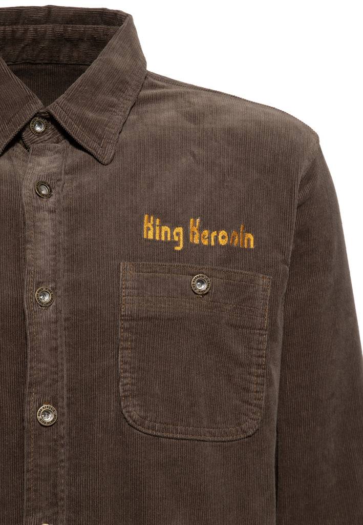 Queen Kerosin Workwear Hemd «Split The Road» Heißer Verkauf