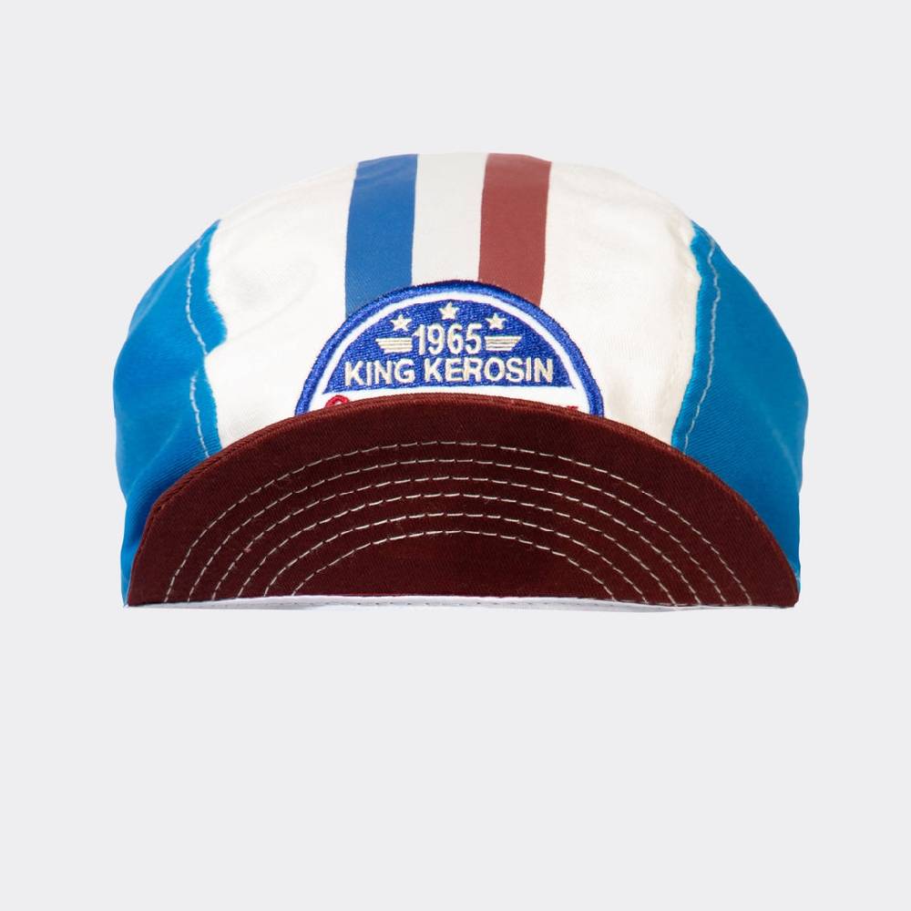 Queen Kerosin Cycling Cap «Speedway Racer» Neueste Mode