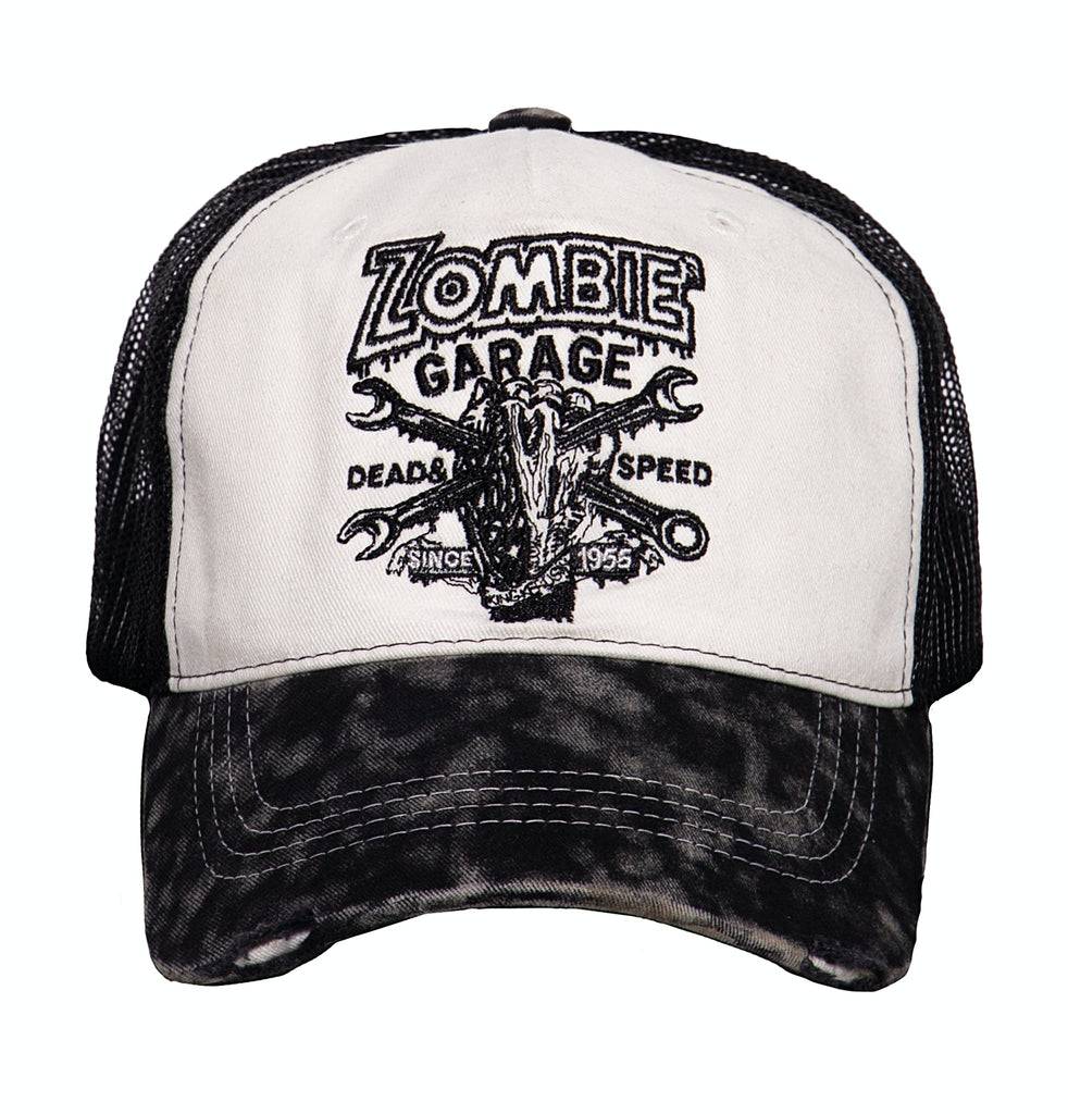 Queen Kerosin Trucker Cap «Zombie Garage» Große Rabatte