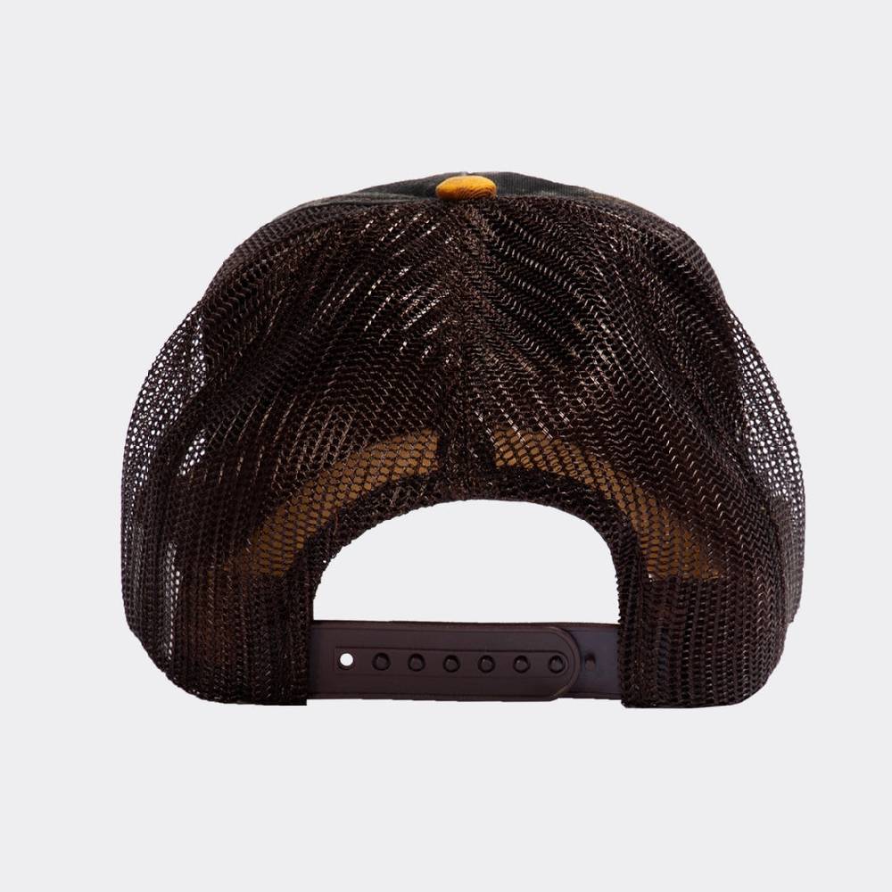 Queen Kerosin Trucker Cap im Used-Look «Road Runners» Tiefpreis