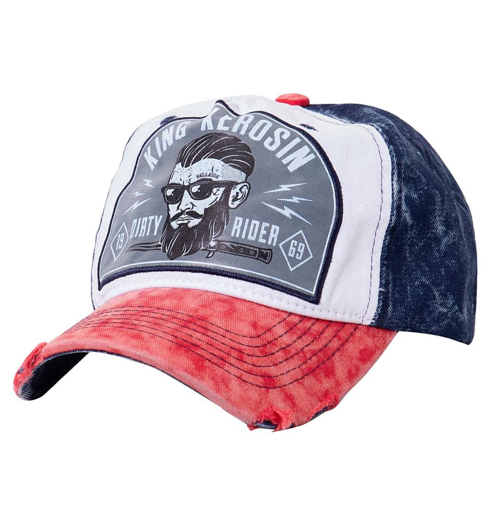 Queen Kerosin Trucker Cap «Dirty Rider» Vierteljährliche Förderung