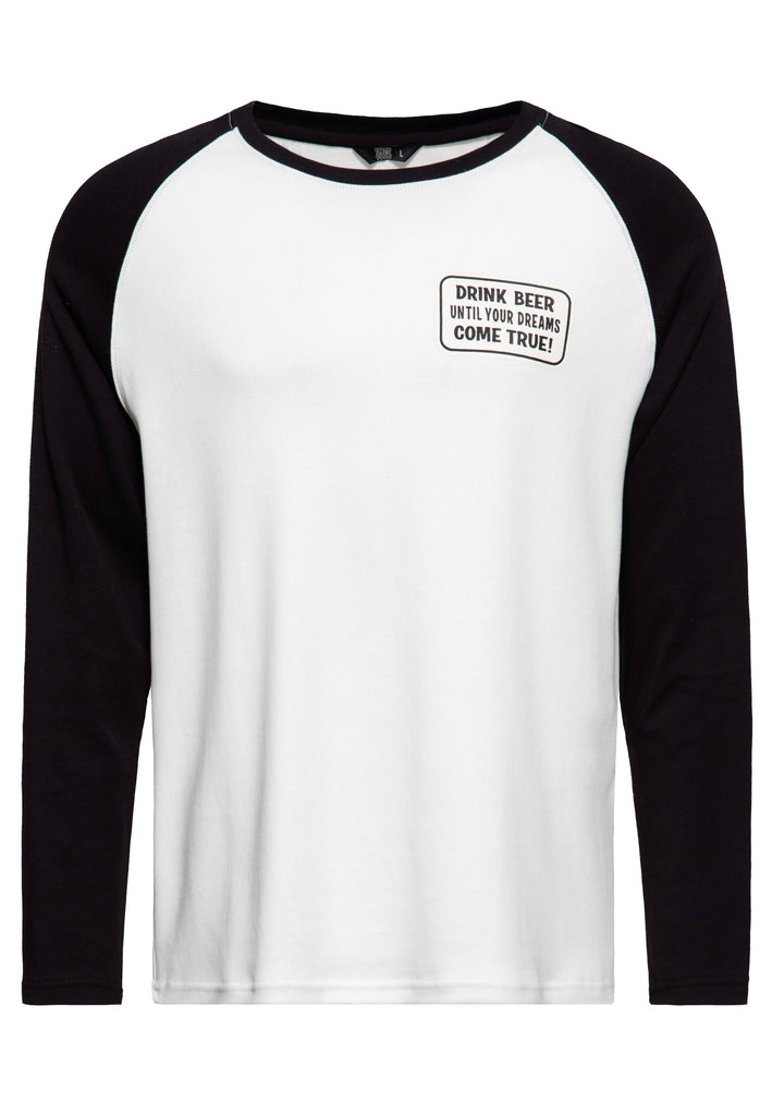 Queen Kerosin Langarmshirt «Ring-a-ding ding» Super Rabatt