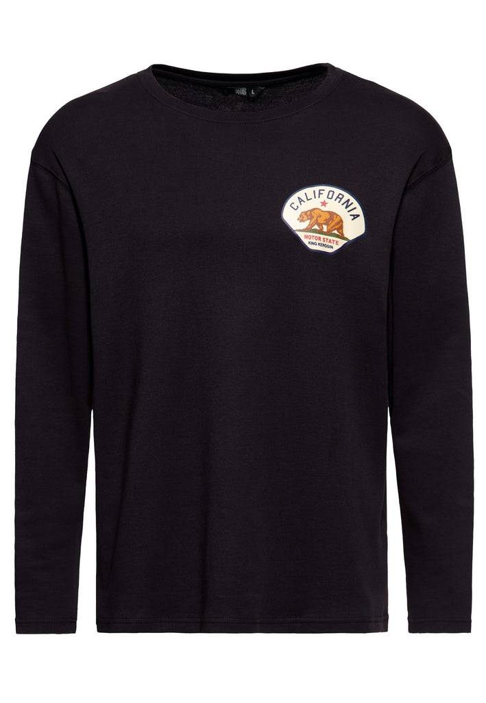 Queen Kerosin Langarmshirt «California Motor State» Riesige Rabatte