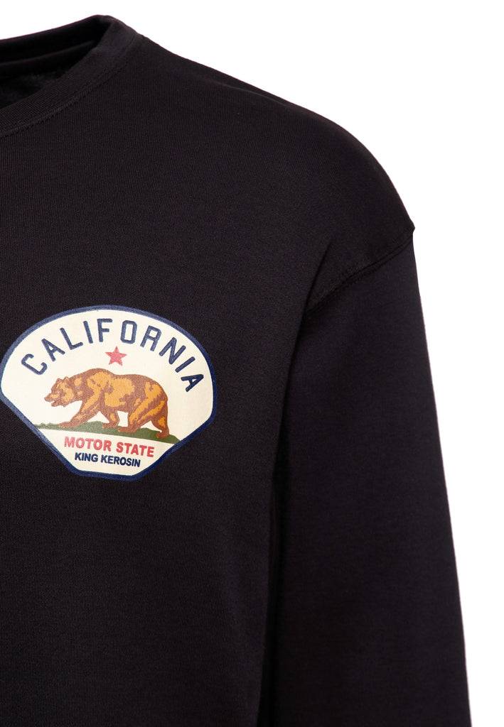 Queen Kerosin Langarmshirt «California Motor State» Riesige Rabatte